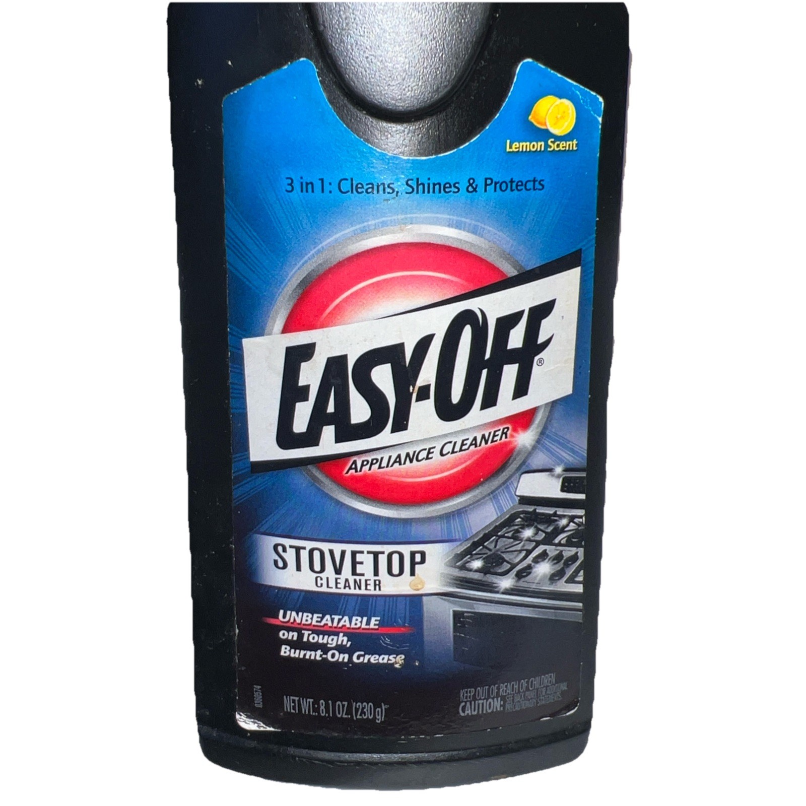 2011 Easy-Off Appliance Cleaner 8.1oz Stovetop Lemon Scent Discontinued New