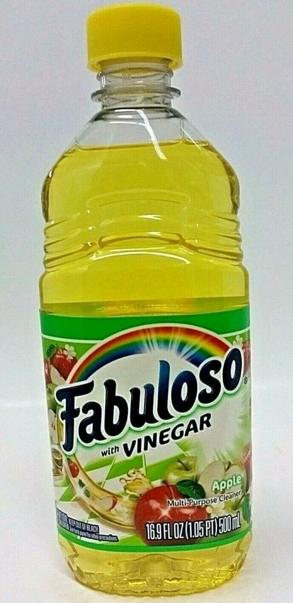 (LOT 2 Bottles)Fabuloso VINEGAR APPLE All Purpose Cleaner 16.9 ozEa Bottle NEW