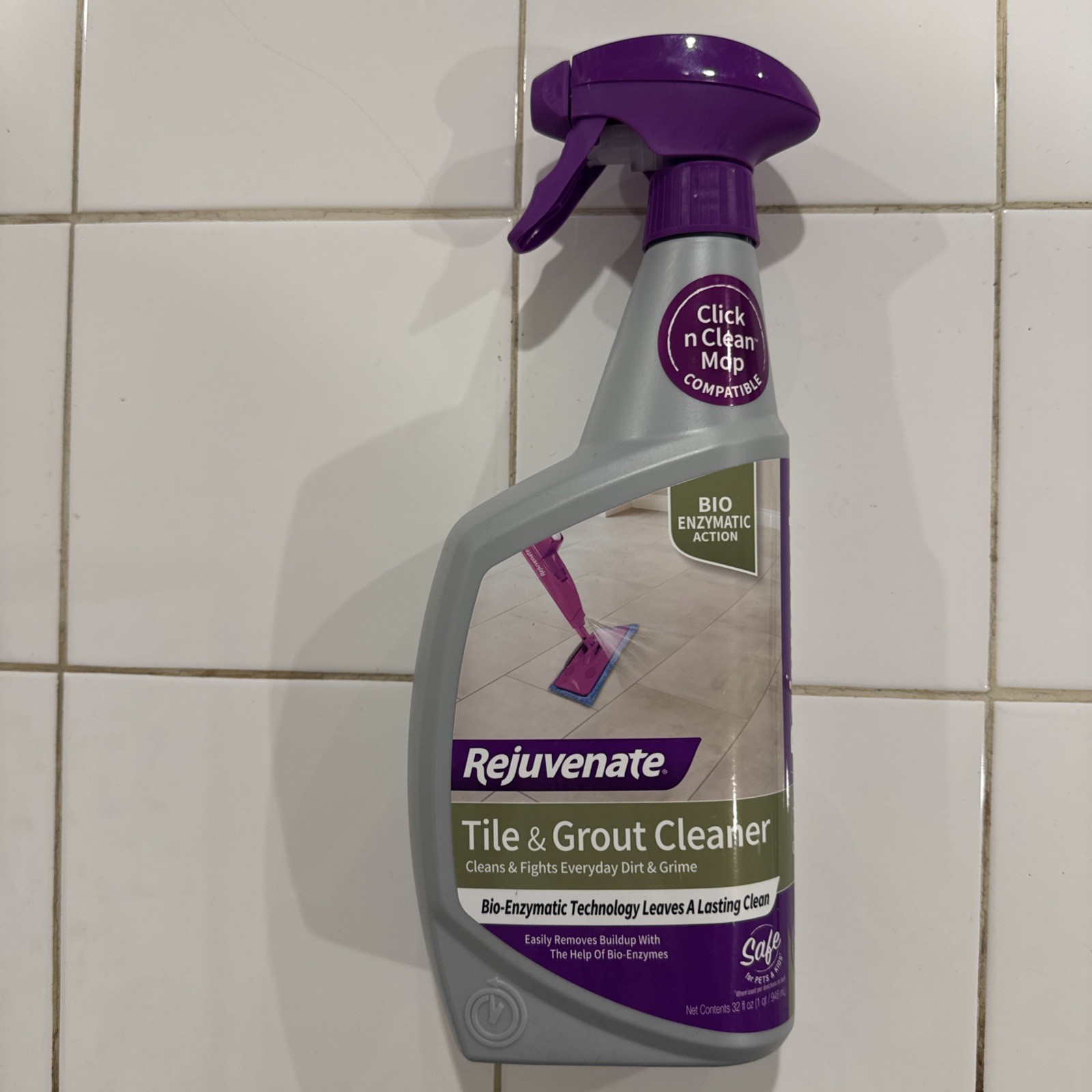 Rejuvenate 05365 Tile & Grout Everyday Cleaner 32oz New