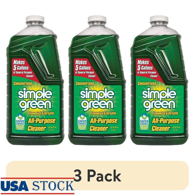 All-Purpose Cleaner 3 Pack Stain Remover Safer Choice Sassafras Scent Non-Toxic