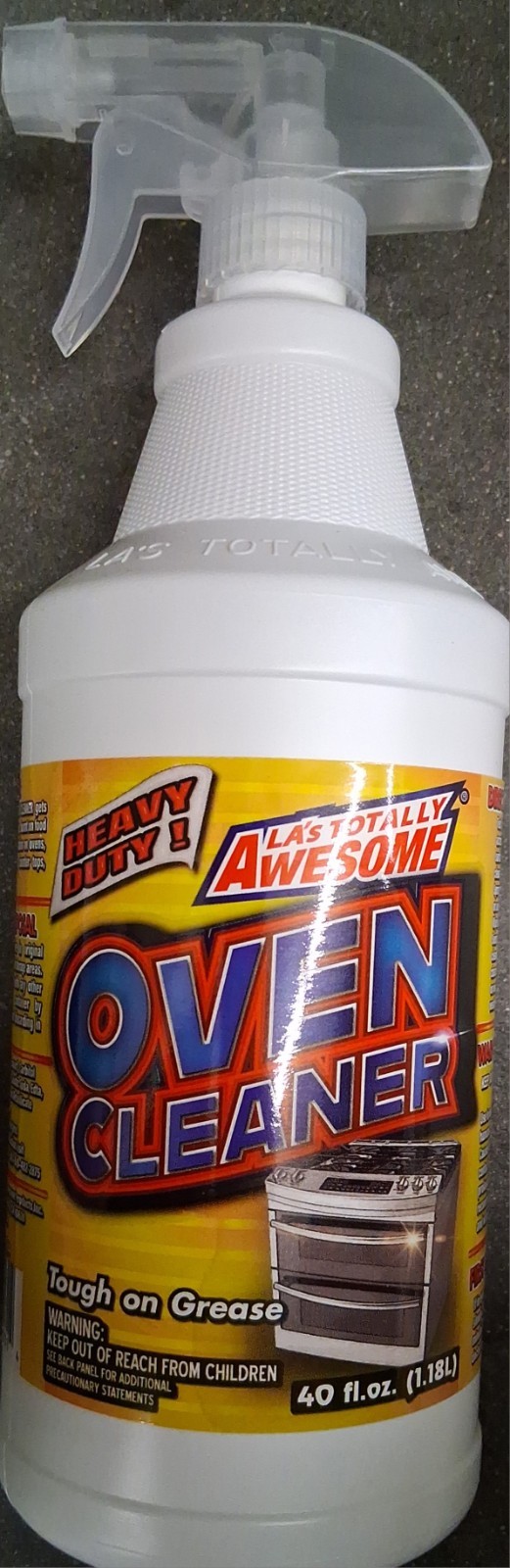 LA’s Totally Awesome Heavy Duty Oven/Grill Cleaner Spray 40 fl oz