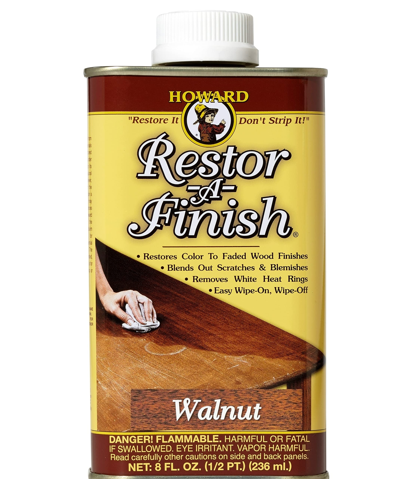 RF4008 Restor-A-Finish 8 oz Walnut 8 Fluid Ounces