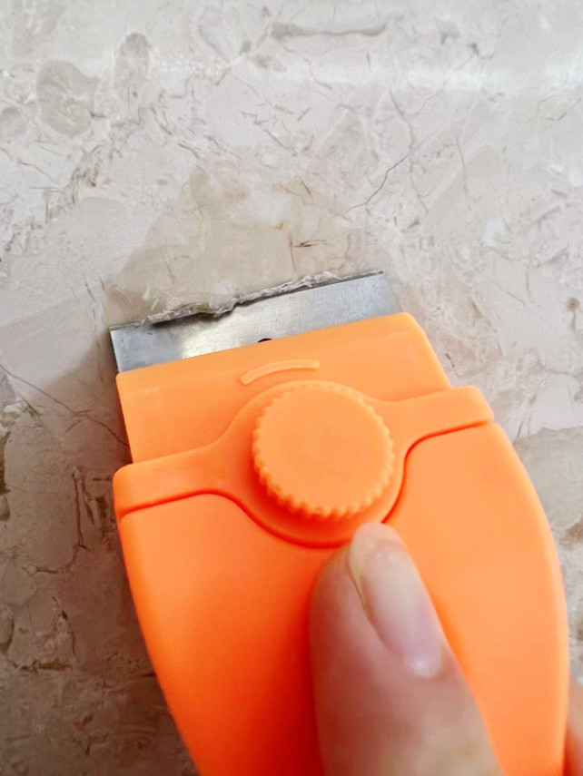 1pc Portable Multifunction Cleaning Scraper for Kitchen and Bathroom Use-NEW