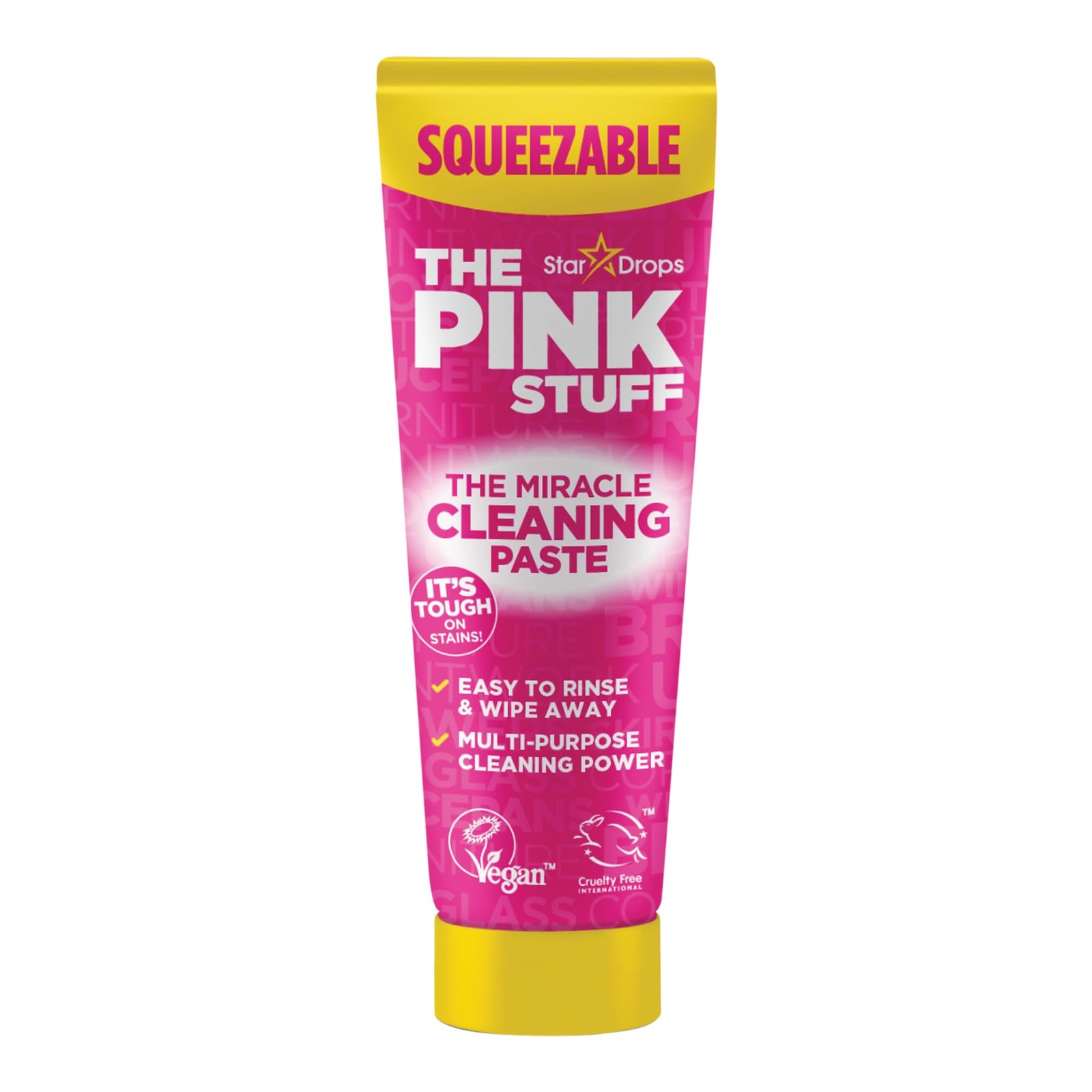The Pink Stuff Miracle Squeezable Cleaning Paste Multi-Purpose 300g 1 Pc