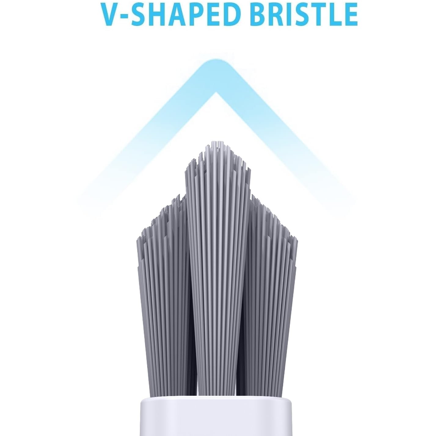 Grout Cleaner Brush V Shape, Stiff Grout Cleaning Brushes for Tile Floor