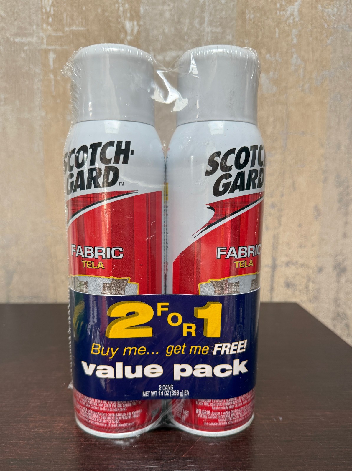 Scotchgard Fabric Protector and Cleaner 14oz Each Pack of 2 New Sealed