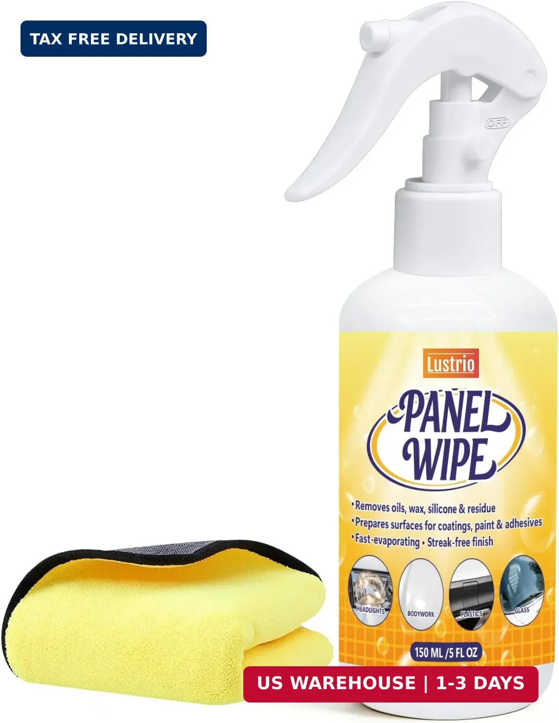 Car Surface Prep Spray – Panel Wipe & Pre-Paint Degreaser for Ceramic Coating, P