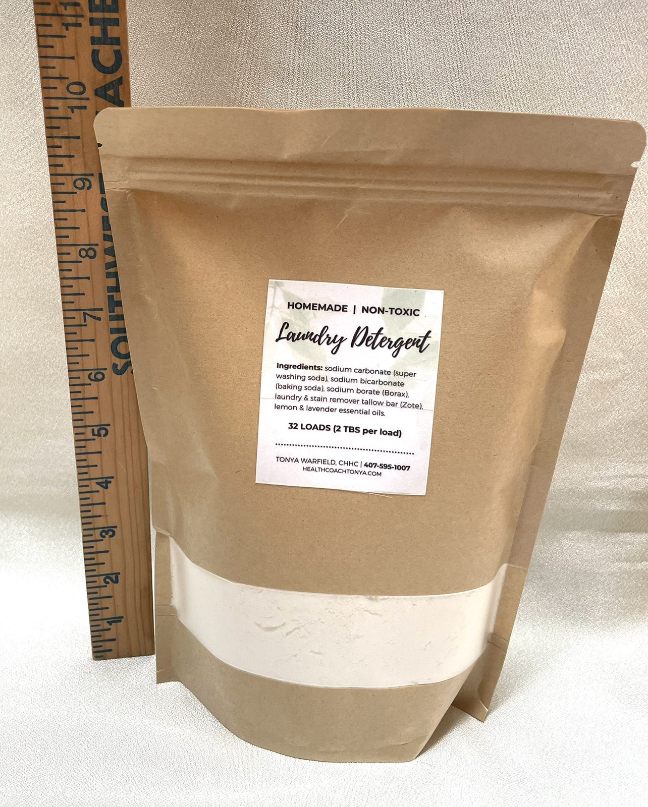 Homemade Non-Toxic Laundry Detergent 32 + Loads ~ Family & Environment Friendly