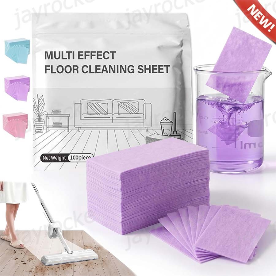 100-300Pcs Floor Cleaning Tablets Multi-Surface Cleaner Hardwood Tile Laminate