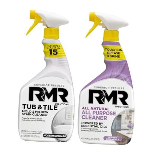 RMR Surface Saver System – Tub & Tile Stain Remover + All Natural All Purpose