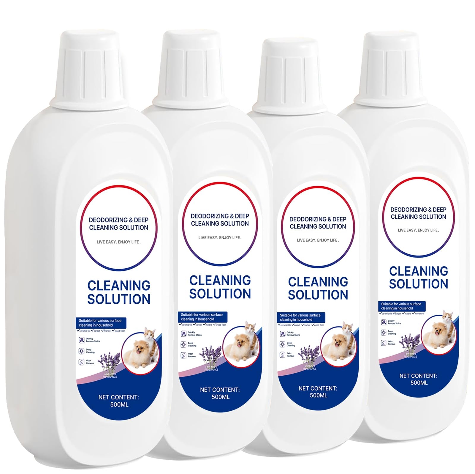 Floor Cleaner Lavender Scent with Tineco Cleaning Solution Refill, Deep Clean…